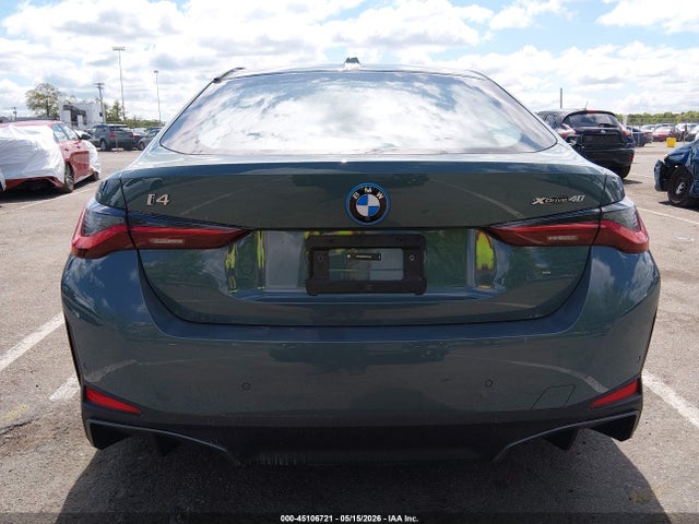 Aukcja sprzedaży 2025 Bmw I4 Gran Coupe Xdrive40, vin: WBY43HD00SFT91330, numer aukcji: 45106721
