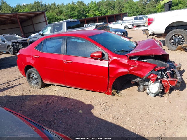 Aukcja sprzedaży 2016 Toyota Corolla Le, vin: 5YFBURHE7GP405385, numer aukcji: 45106791