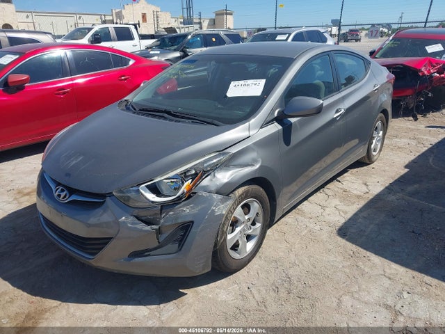 2014 Hyundai Elantra Se მანქანა იყიდება აუქციონზე, vin: 5NPDH4AE9EH466130, აუქციონის ნომერი: 45106792