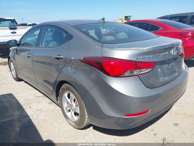 2014 Hyundai Elantra Se მანქანა იყიდება აუქციონზე, vin: 5NPDH4AE9EH466130, აუქციონის ნომერი: 45106792