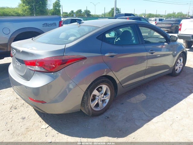 2014 Hyundai Elantra Se მანქანა იყიდება აუქციონზე, vin: 5NPDH4AE9EH466130, აუქციონის ნომერი: 45106792