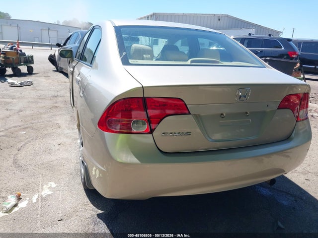Aukcja sprzedaży 2008 Honda Civic Lx, vin: 1HGFA16598L071550, numer aukcji: 45106805