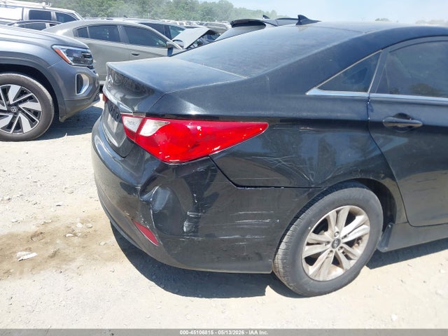 2014 Hyundai Sonata Gls მანქანა იყიდება აუქციონზე, vin: 5NPEB4AC6EH917163, აუქციონის ნომერი: 45106815
