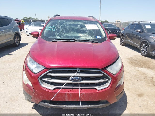 Aukcja sprzedaży 2018 Ford Ecosport Se, vin: MAJ3P1TE7JC214690, numer aukcji: 45106902