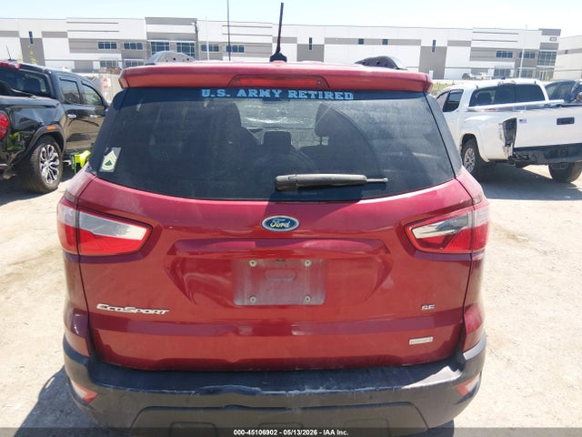 Aukcja sprzedaży 2018 Ford Ecosport Se, vin: MAJ3P1TE7JC214690, numer aukcji: 45106902