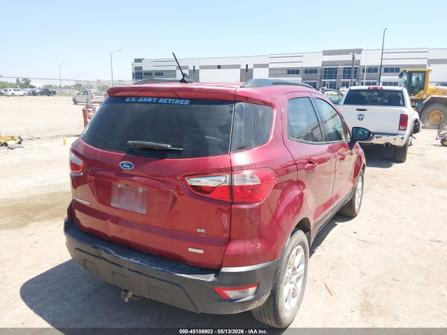 Aukcja sprzedaży 2018 Ford Ecosport Se, vin: MAJ3P1TE7JC214690, numer aukcji: 45106902