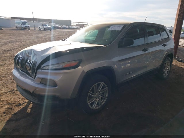 Продажа на аукционе авто 2014 Jeep Cherokee Sport, vin: 1C4PJLAB5EW123374, номер лота: 45106918
