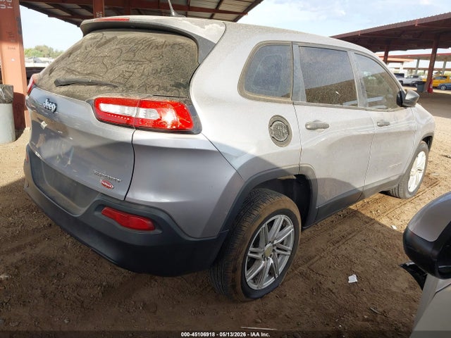 Продажа на аукционе авто 2014 Jeep Cherokee Sport, vin: 1C4PJLAB5EW123374, номер лота: 45106918