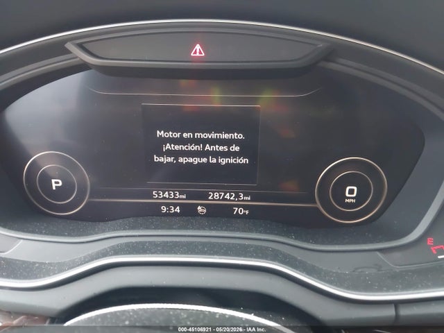 Aukcja sprzedaży 2019 Audi Q5 45 Premium, vin: WA1BNAFY4K2104716, numer aukcji: 45106921