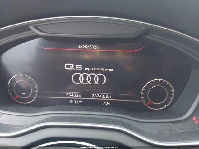 Aukcja sprzedaży 2019 Audi Q5 45 Premium, vin: WA1BNAFY4K2104716, numer aukcji: 45106921