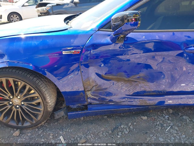 2022 Acura Tlx Type S მანქანა იყიდება აუქციონზე, vin: 19UUB7F06NA000115, აუქციონის ნომერი: 45106941