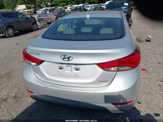 Продажа на аукционе авто 2016 Hyundai Elantra Limited, vin: KMHDH4AE8GU552372, номер лота: 45106959