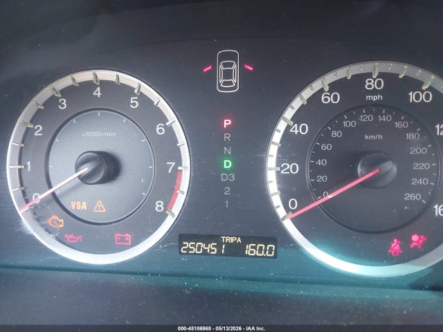 45106968 :رقم المزاد ، 1HGCP26708A108487 vin ، 2008 Honda Accord 2.4 Ex مزاد بيع