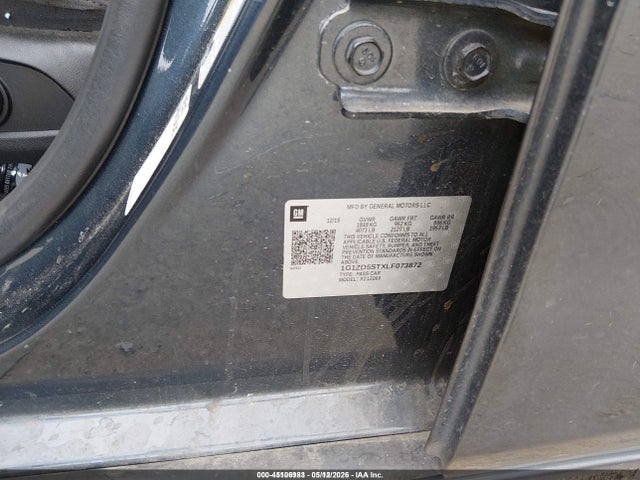 2020 Chevrolet Malibu Fwd Lt მანქანა იყიდება აუქციონზე, vin: 1G1ZD5STXLF073872, აუქციონის ნომერი: 45106983