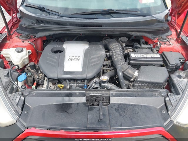 2013 Hyundai Veloster Turbo W/black მანქანა იყიდება აუქციონზე, vin: KMHTC6AE0DU180138, აუქციონის ნომერი: 45106996