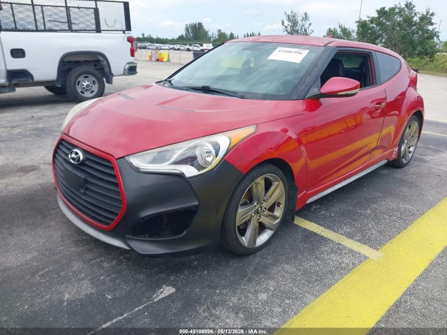 2013 Hyundai Veloster Turbo W/black მანქანა იყიდება აუქციონზე, vin: KMHTC6AE0DU180138, აუქციონის ნომერი: 45106996