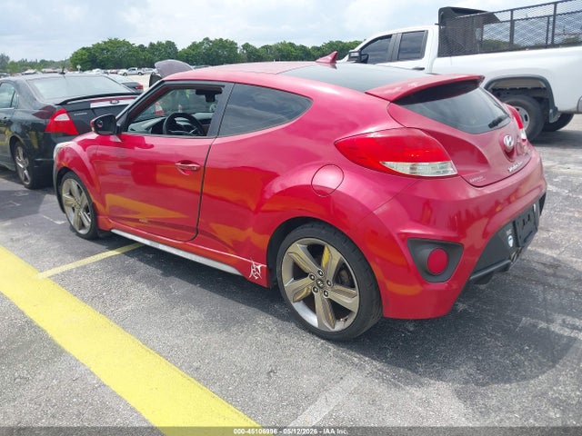 2013 Hyundai Veloster Turbo W/black მანქანა იყიდება აუქციონზე, vin: KMHTC6AE0DU180138, აუქციონის ნომერი: 45106996