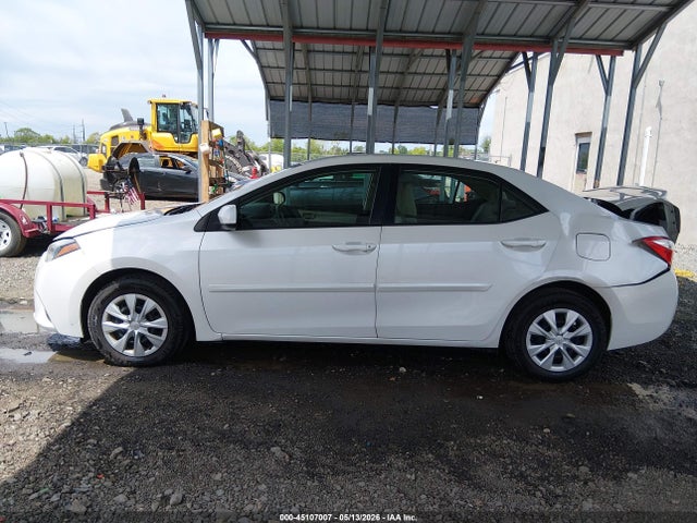 45107007 :رقم المزاد ، 5YFBPRHE2EP107718 vin ، 2014 Toyota Corolla Le Eco مزاد بيع