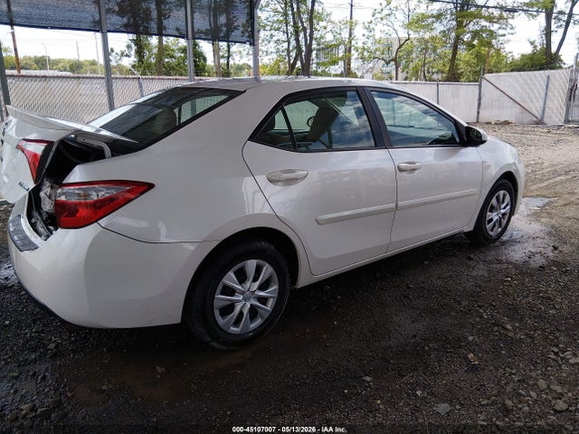 45107007 :رقم المزاد ، 5YFBPRHE2EP107718 vin ، 2014 Toyota Corolla Le Eco مزاد بيع