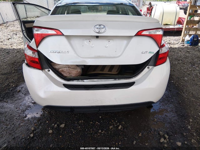 45107007 :رقم المزاد ، 5YFBPRHE2EP107718 vin ، 2014 Toyota Corolla Le Eco مزاد بيع