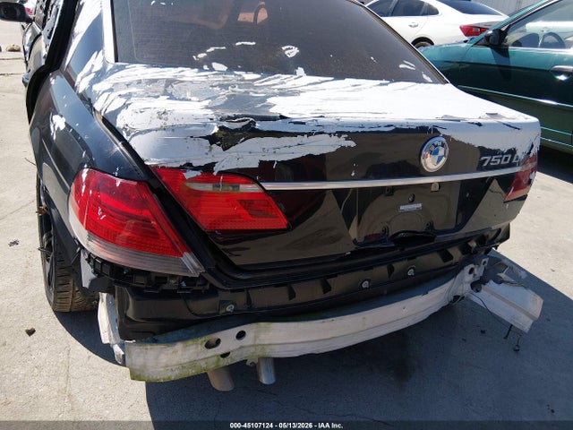 2006 Bmw 750li მანქანა იყიდება აუქციონზე, vin: WBAHN83556DT59045, აუქციონის ნომერი: 45107124