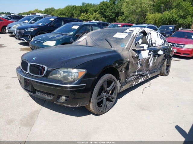 2006 Bmw 750li მანქანა იყიდება აუქციონზე, vin: WBAHN83556DT59045, აუქციონის ნომერი: 45107124