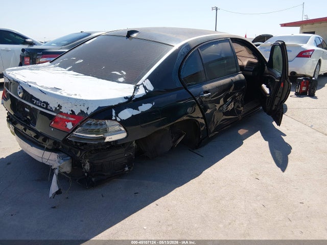 2006 Bmw 750li მანქანა იყიდება აუქციონზე, vin: WBAHN83556DT59045, აუქციონის ნომერი: 45107124