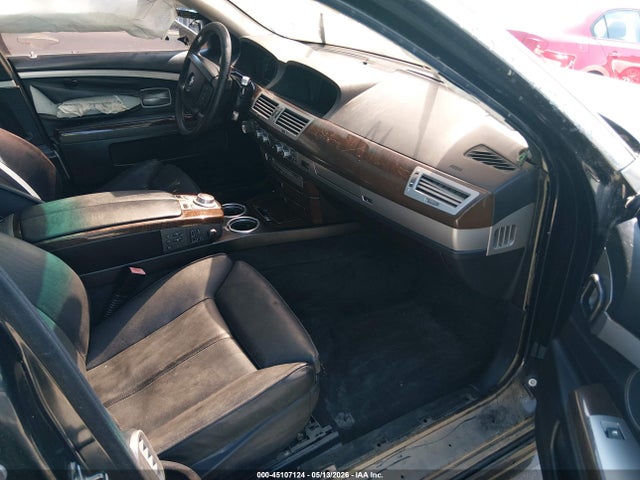 2006 Bmw 750li მანქანა იყიდება აუქციონზე, vin: WBAHN83556DT59045, აუქციონის ნომერი: 45107124