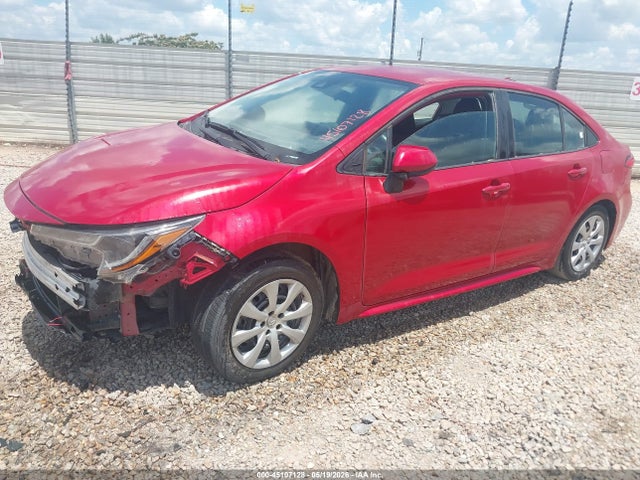 2021 Toyota Corolla Le მანქანა იყიდება აუქციონზე, vin: 5YFEPMAE8MP252416, აუქციონის ნომერი: 45107128