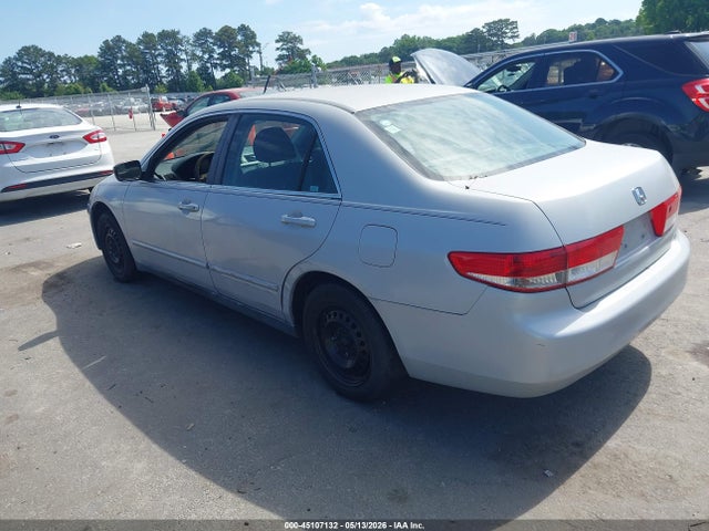2003 Honda Accord 2.4 Lx მანქანა იყიდება აუქციონზე, vin: 1HGCM56343A052683, აუქციონის ნომერი: 45107132