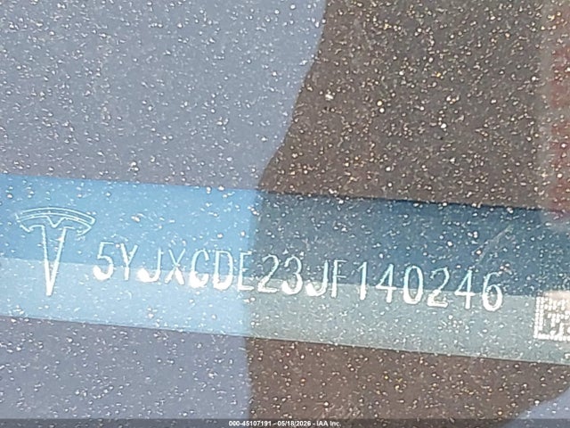 Продажа на аукционе авто 2018 Tesla Model X 100d/75d/p100d, vin: 5YJXCDE23JF140246, номер лота: 45107191