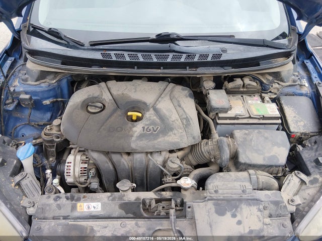 2016 Hyundai Elantra Se მანქანა იყიდება აუქციონზე, vin: 5NPDH4AE0GH659141, აუქციონის ნომერი: 45107216