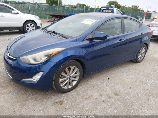 2016 Hyundai Elantra Se მანქანა იყიდება აუქციონზე, vin: 5NPDH4AE0GH659141, აუქციონის ნომერი: 45107216