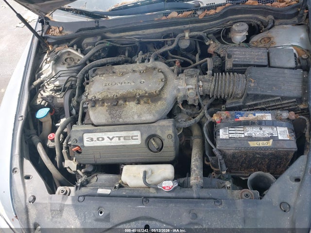 2004 Honda Accord 3.0 Ex მანქანა იყიდება აუქციონზე, vin: 1HGCM66504A104741, აუქციონის ნომერი: 45107242