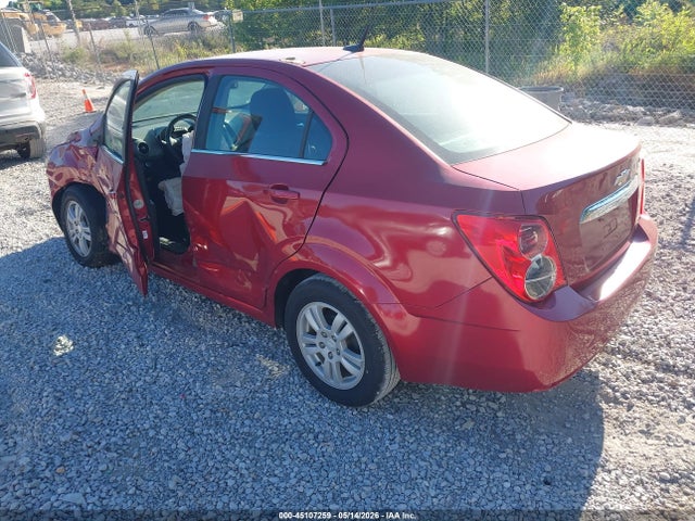 Продажа на аукционе авто 2014 Chevrolet Sonic Lt Auto, vin: 1G1JC5SH3E4230488, номер лота: 45107259