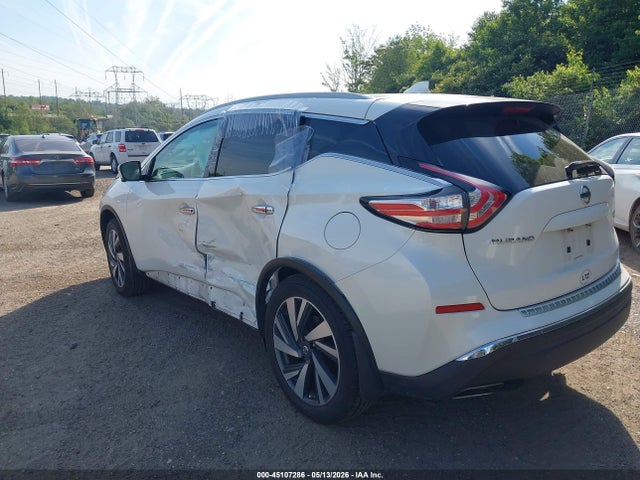 5N1AZ2MH9JN153725 Nissan Murano Platinum