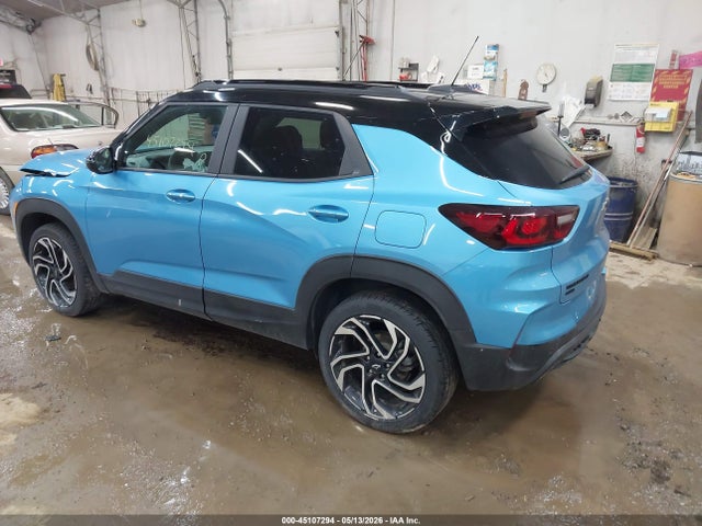 Продажа на аукционе авто 2025 Chevrolet Trailblazer Awd Rs, vin: KL79MUSL2SB088435, номер лота: 45107294