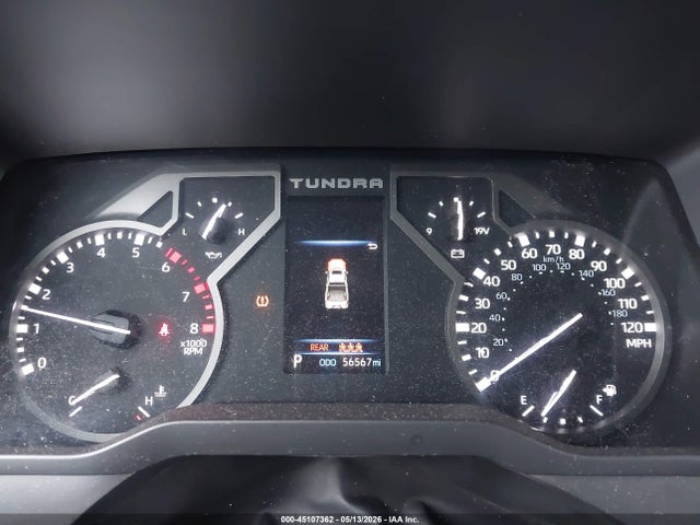 45107362 :رقم المزاد ، 5TFKB5DB0NX001112 vin ، 2022 Toyota Tundra Sr مزاد بيع