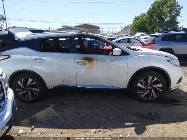 45107388 :رقم المزاد ، 5N1AZ2MH2FN235044 vin ، 2015 Nissan Murano Platinum مزاد بيع