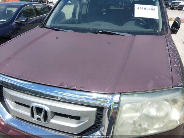 45107405 :رقم المزاد ، 5FNYF4H68AB007265 vin ، 2010 Honda Pilot Ex-l مزاد بيع