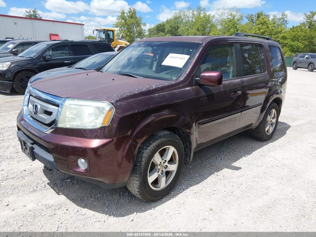 45107405 :رقم المزاد ، 5FNYF4H68AB007265 vin ، 2010 Honda Pilot Ex-l مزاد بيع