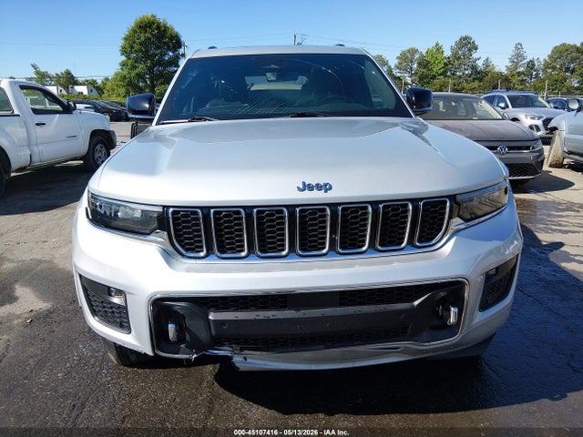 45107416 :رقم المزاد ، 1C4RJHDG2N8564879 vin ، 2022 Jeep Grand Cherokee Overland 4x4 مزاد بيع