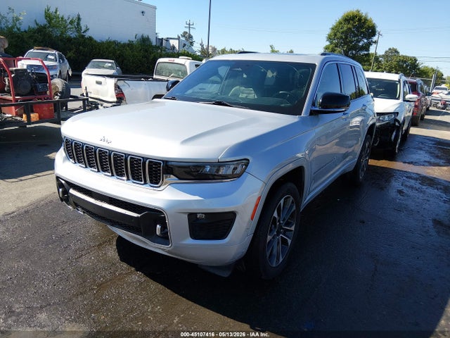 45107416 :رقم المزاد ، 1C4RJHDG2N8564879 vin ، 2022 Jeep Grand Cherokee Overland 4x4 مزاد بيع