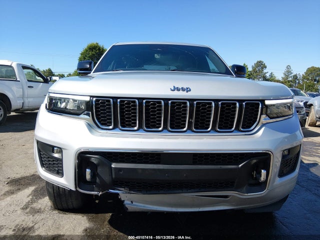45107416 :رقم المزاد ، 1C4RJHDG2N8564879 vin ، 2022 Jeep Grand Cherokee Overland 4x4 مزاد بيع