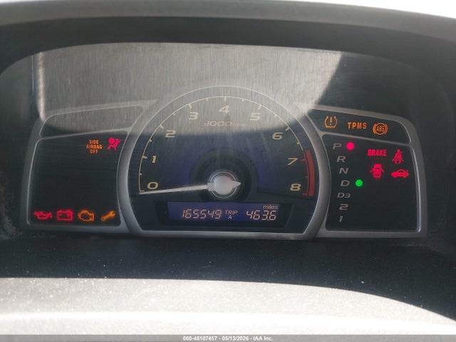 45107457 :رقم المزاد ، 1HGFA16539L004427 vin ، 2009 Honda Civic Lx مزاد بيع