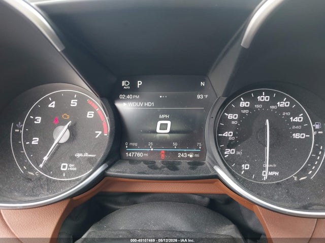 Продажа на аукционе авто 2018 Alfa Romeo Giulia Ti Sport Rwd, vin: ZARFAECN4J7594733, номер лота: 45107469