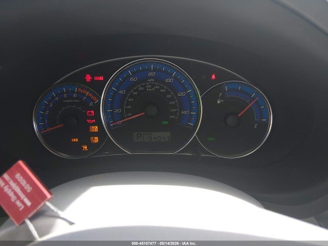 45107477 :رقم المزاد ، JF2SH64609H738867 vin ، 2009 Subaru Forester 2.5x Limited مزاد بيع