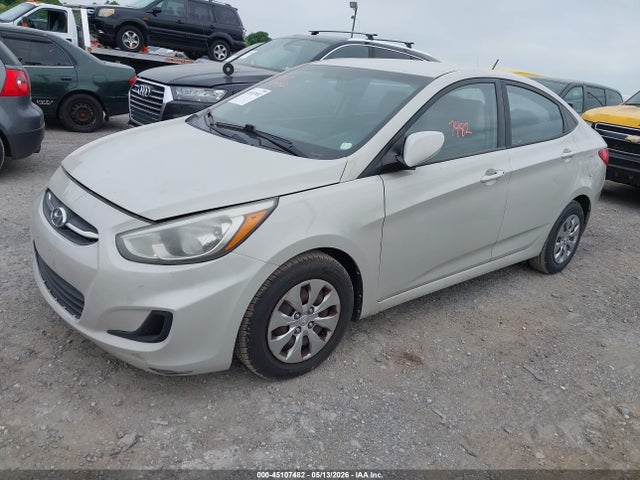 2016 Hyundai Accent Se მანქანა იყიდება აუქციონზე, vin: KMHCT4AE4GU002922, აუქციონის ნომერი: 45107482