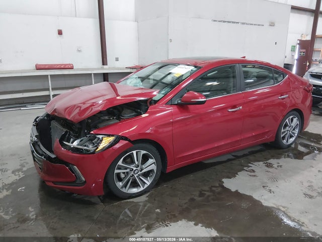 Продажа на аукционе авто 2017 Hyundai Elantra Limited, vin: 5NPD84LF4HH038234, номер лота: 45107527
