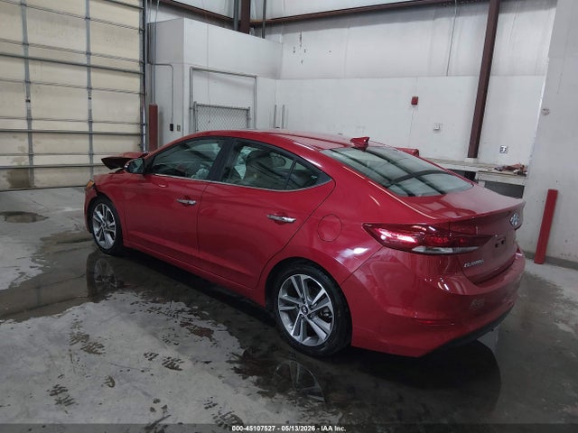 Продажа на аукционе авто 2017 Hyundai Elantra Limited, vin: 5NPD84LF4HH038234, номер лота: 45107527